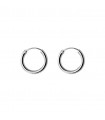 Hollow hoop earrings