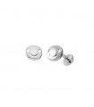 Smiling emoticon cufflinks