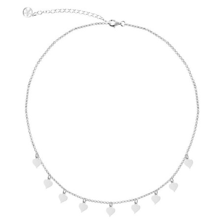 Necklace Brigitte Heart – Silver necklaces – vista 4