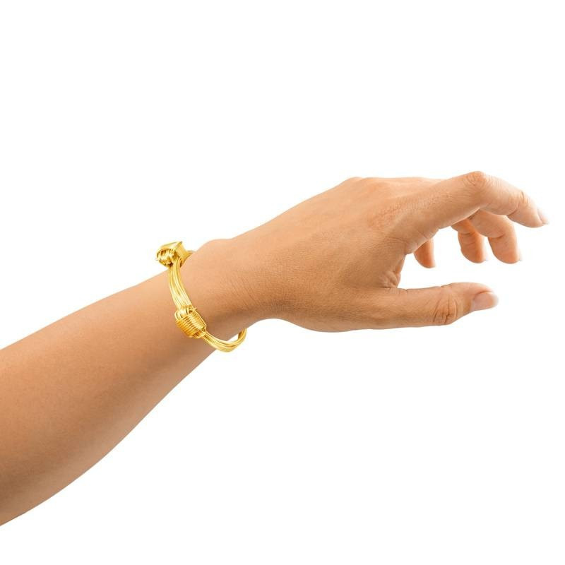 Gold knot bracelet for men and women - Hago
