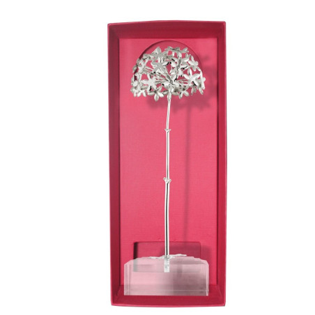 Biznaga jasmine trophy in silver