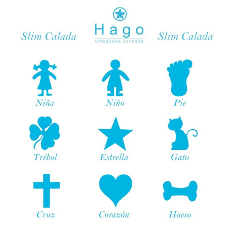 tipos de dibujos calados para medallas