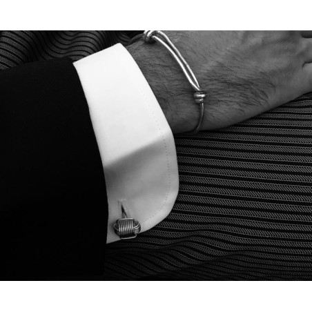 Gemelos plata camisas para bodas