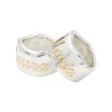 anillo personalizado con nombre en oro