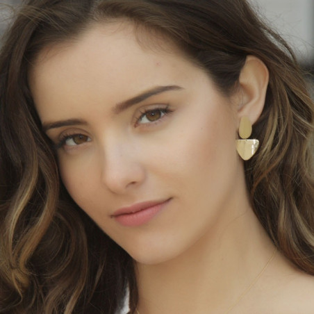 Pendientes Flora – Pendientes de oro – vista 2