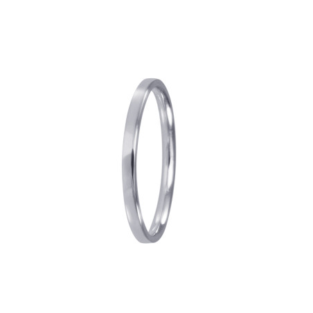 Alianza finita bodas oro blanco