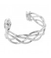 Silver bracelet, Atena 2 threads