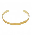 Golden bracelet Horizon 6 mm