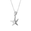 Silver Starfish Choker