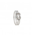 Anillo Midi Nudo Doble