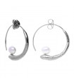 Pendientes Sirena en  plata