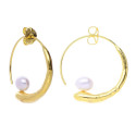 Pendientes Sirena Dorado