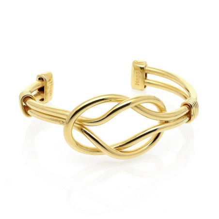 Athens bracelet sterling silver and gold plated
