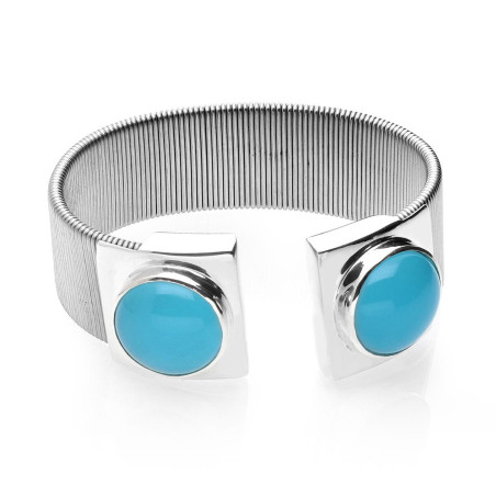 blue steel bracelet