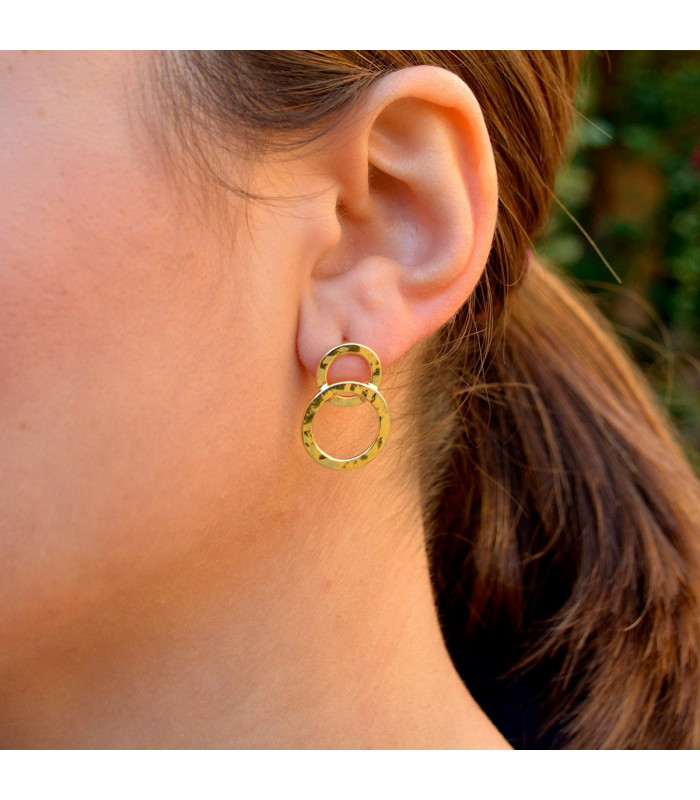 Double hoop earring
