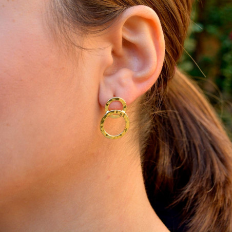 Double hoop earring