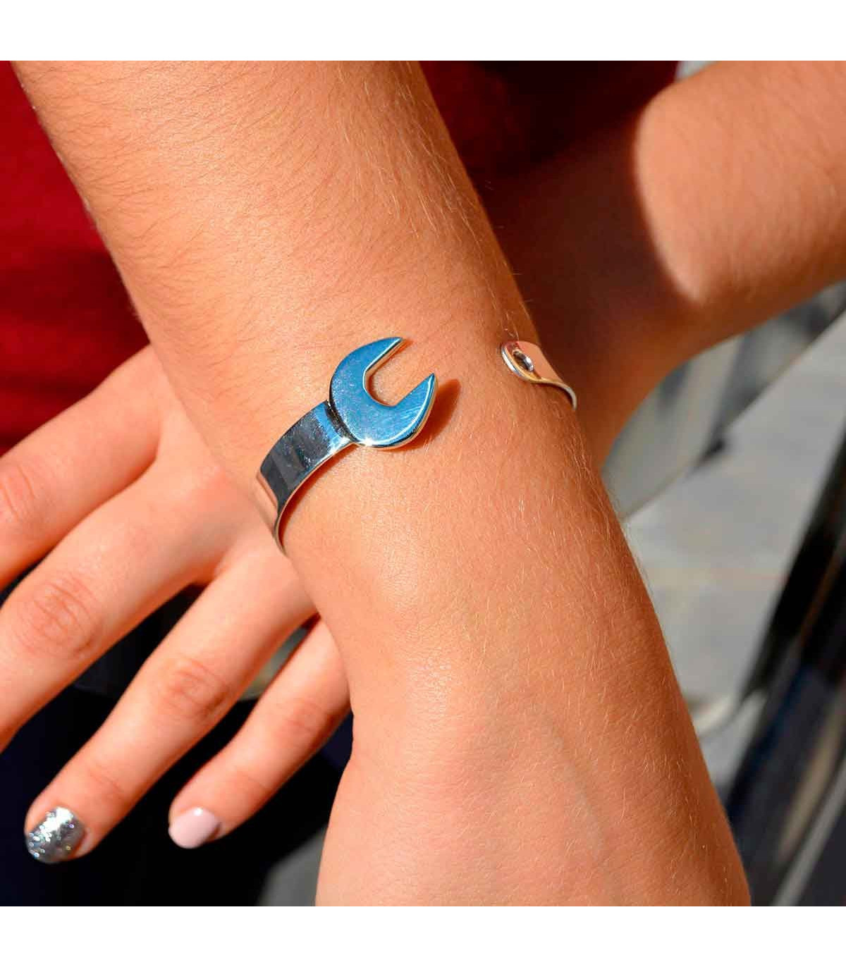 Bracelets made from best sale wrenches