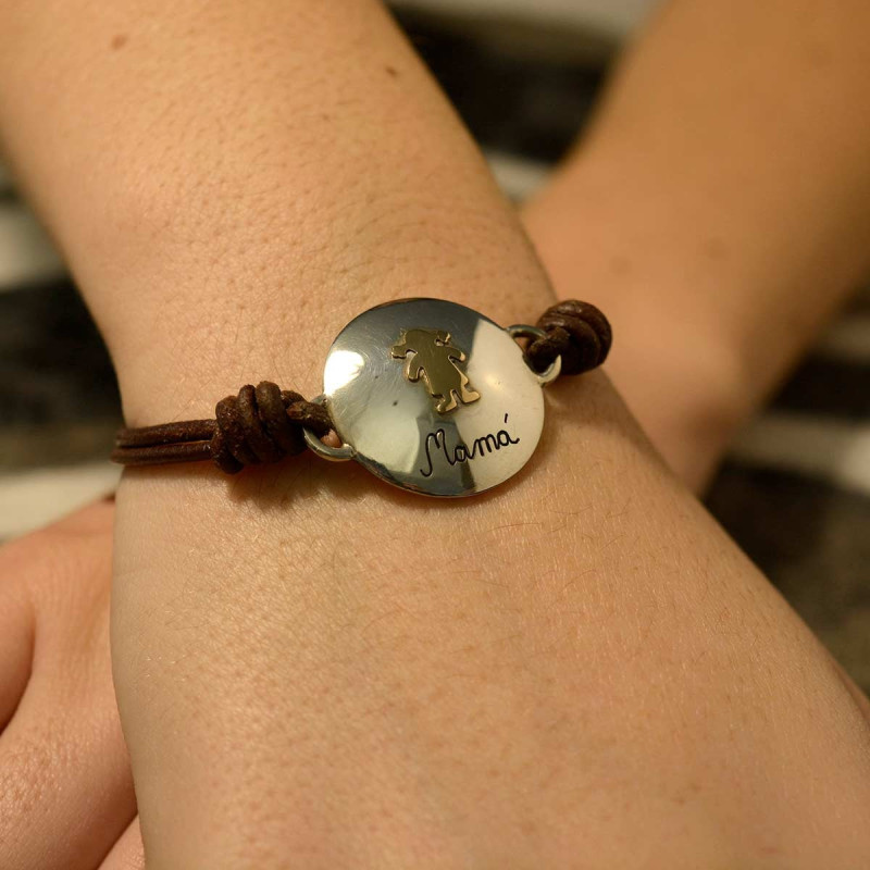 Pulsera mamá personalizada nombre