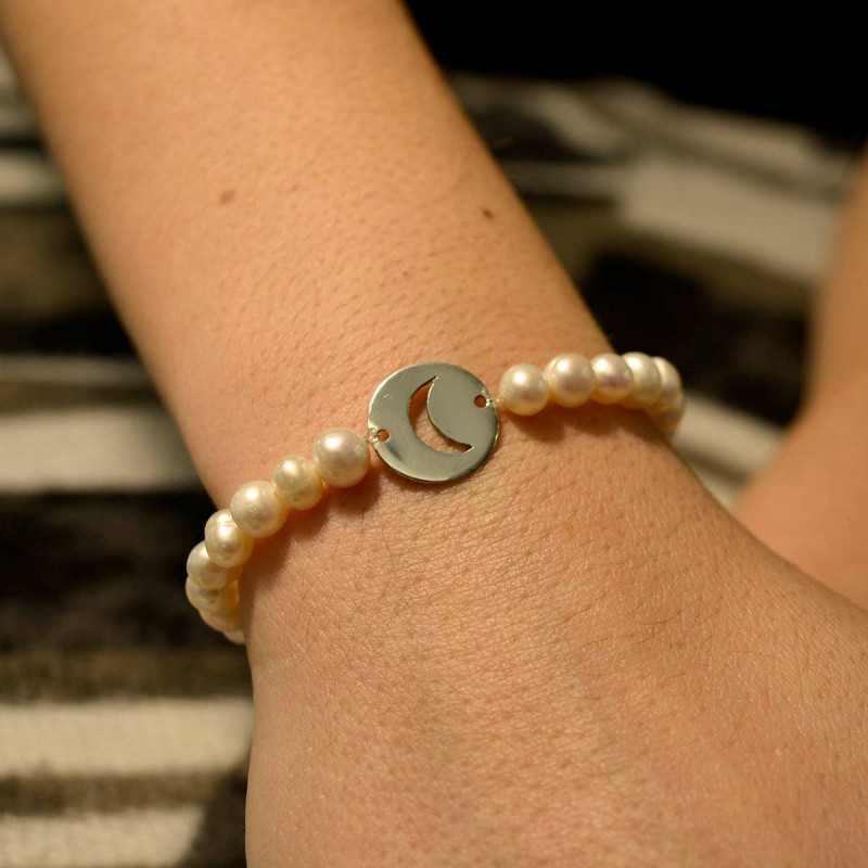 Pulsera personalizada perlas