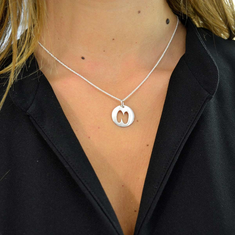 Colgante personalizado plata