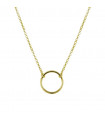 Necklace Diabolo plated gold