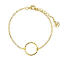 Pulsera Diabolo chapada en oro