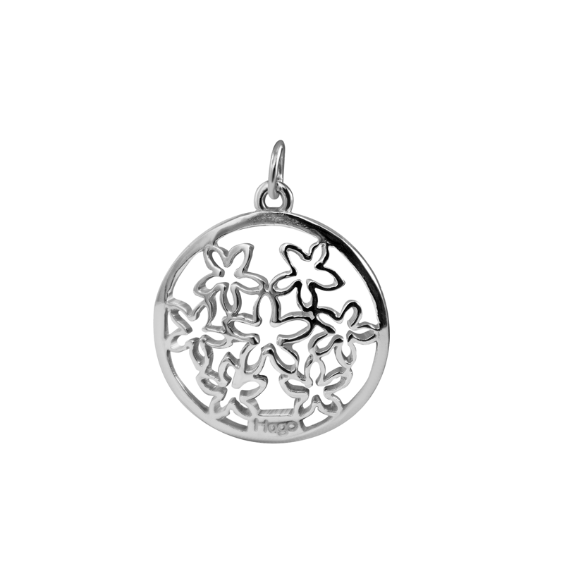 Jasmine pendant in sterling silver | Hago