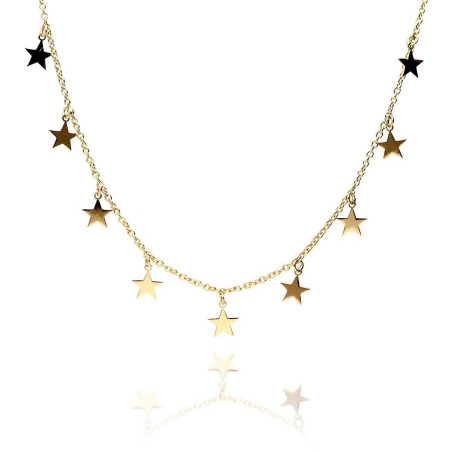 Collar estrella oro