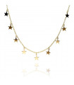 Collar Estrella Oro Brigitte