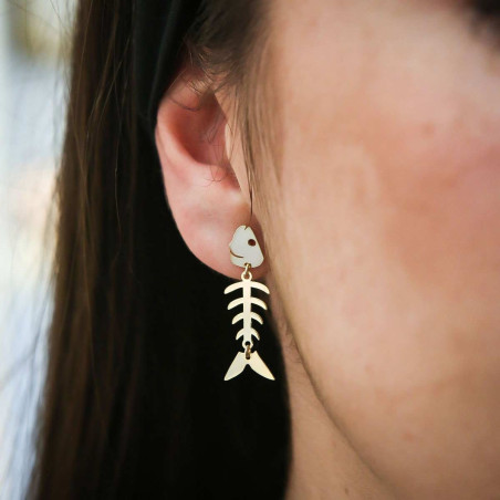 Goldfish earring