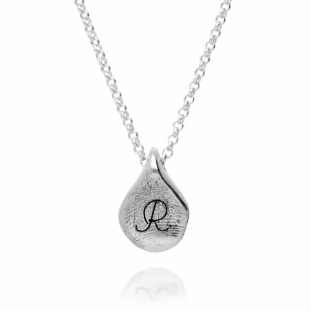 Gargantilla de plata personalizada