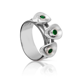 Anillo Lirio de triple