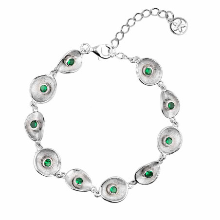 Pulsera Lirio de plata