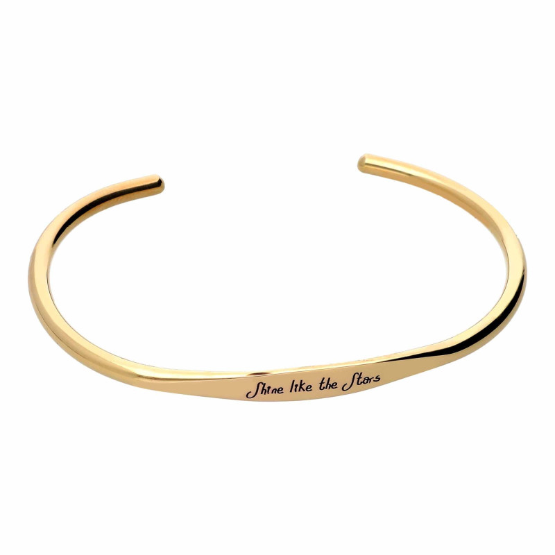 Personalized phrase bracelet