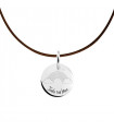 Pendant Everything Will Go Well Leather
