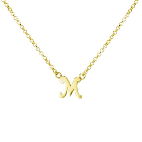 Golden Initial Choker