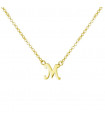 Golden Initial Choker