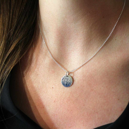 Collar universo en plata