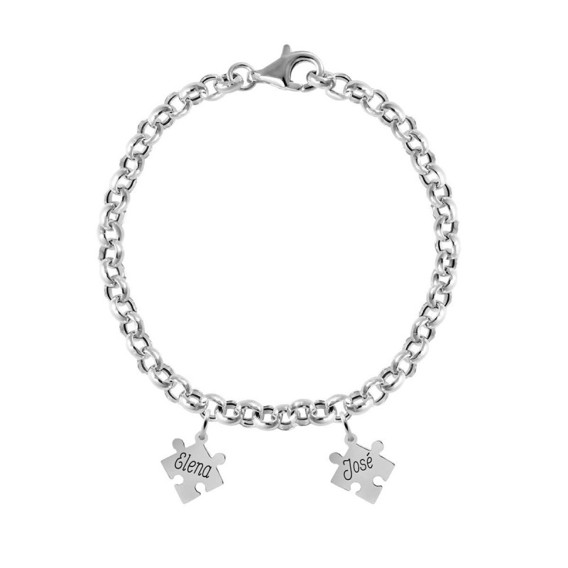 Custom puzzle bracelets