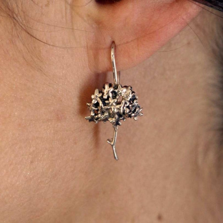 Pendientes biznaga malagueña