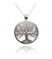 Nacre Tree of Life Pendant