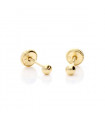 3mm Ball Earring in Gold