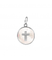 Cross nacre pendant