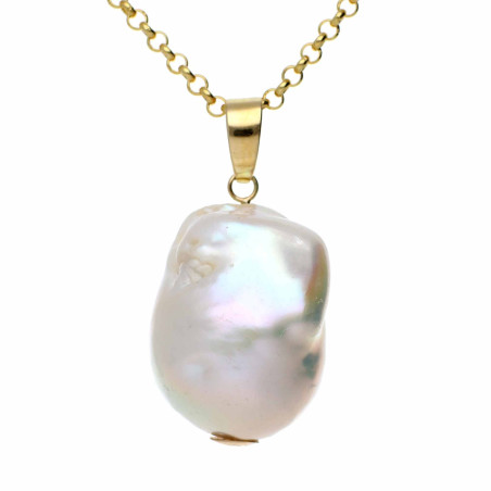 Colgante Perla Barroca en Oro