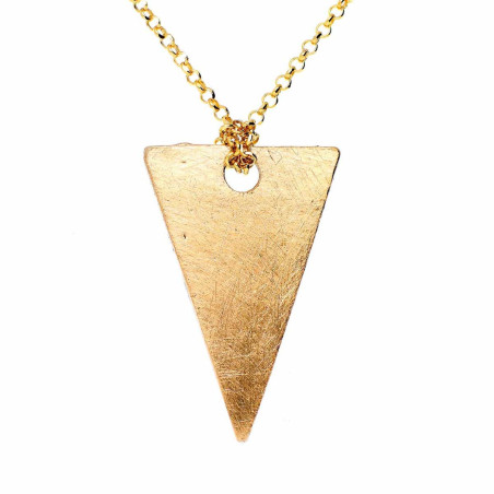 Golden triangle pendant
