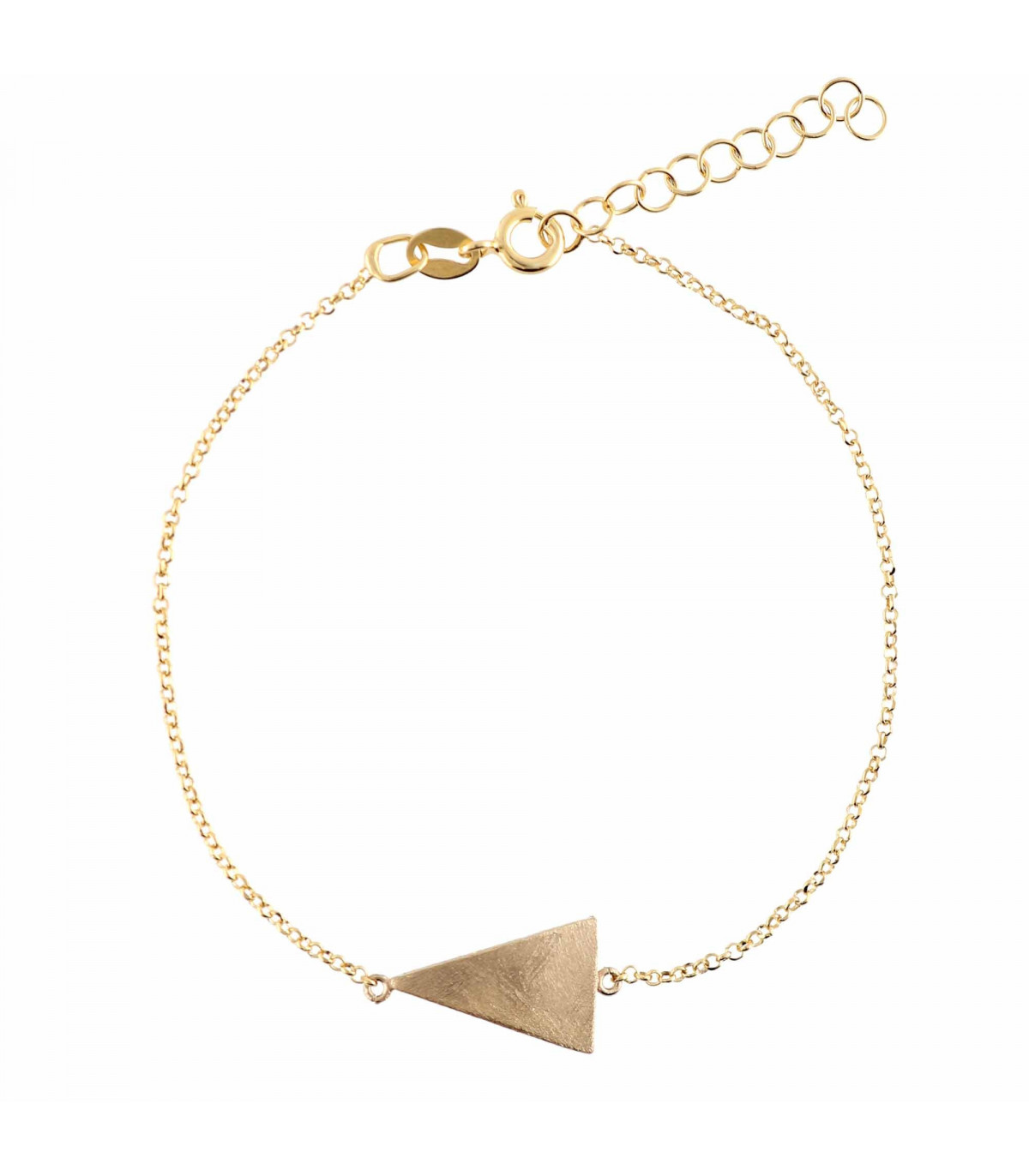 18K Gold Minimal Triangle Bracelet - Garo Boyadjian