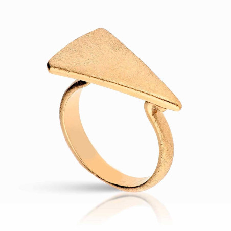 Gold Triangle Ring