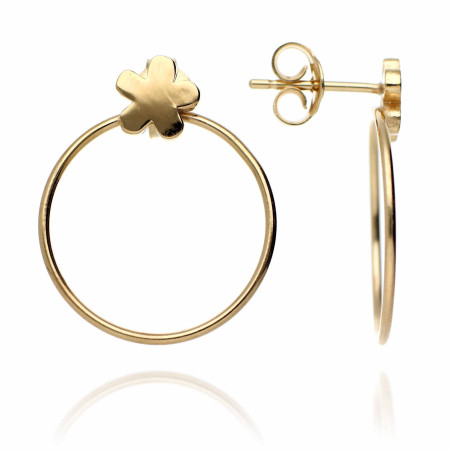 Jasmine hoop earrings
