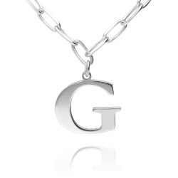 Initial necklaces for men