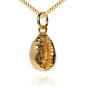 Colgante Concha Dorado